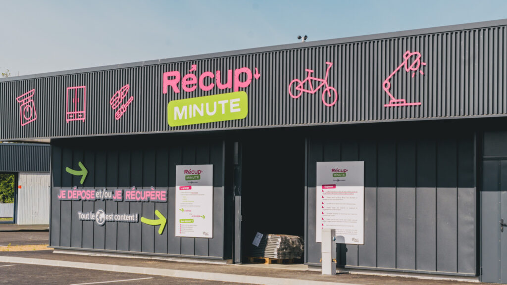 Espace Récup’Minute réemploi déchèterie Bayeux