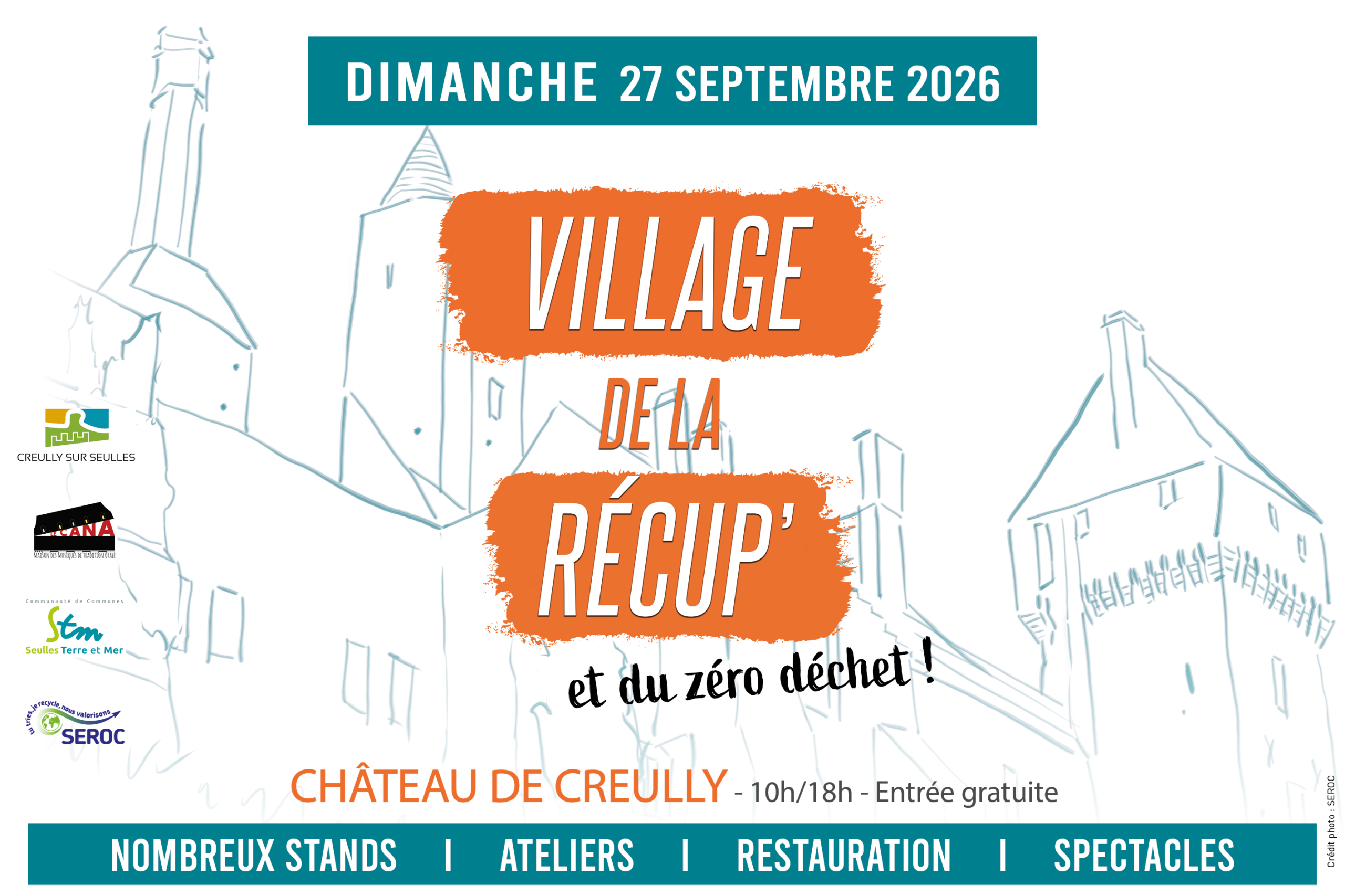 Village de la Récup' et du Zéro Déchet au Château de Creully